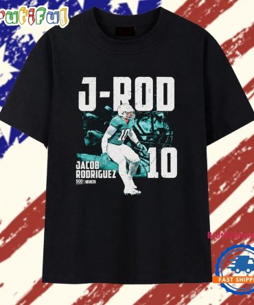 Jacob Rodriguez J Rod 10 Distressed Nflpa T Shirt