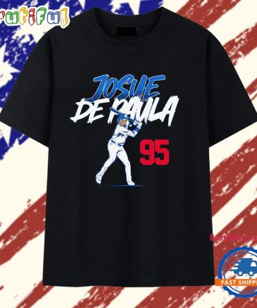 Josue De Paula 95 Slugger Swing Los Angeles Dodgers Baseball Player Mlb T Shirt