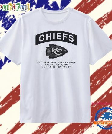 Kansas City Chiefs National Football League Afc West Logo T Shirt