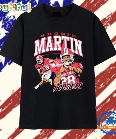 Khobie Martin Indiana Hoosiers 28 College Football T Shirt