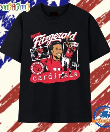 Larry Fitzgerald Arizona Cardinals Player Signature Graphict Shirt