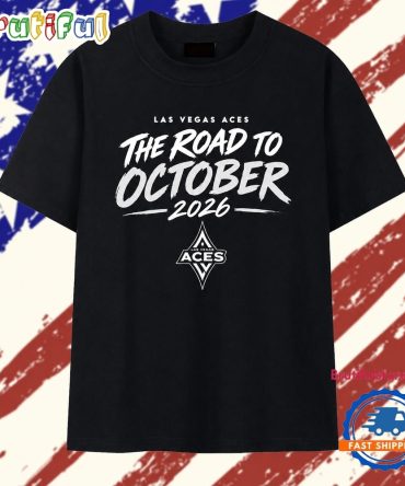 Las Vegas Aces The Road To October 2026 T Shirt