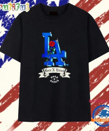 Los Angeles Dodgers Born X Raised Forever Blue 2026 Graphic T Shirt
