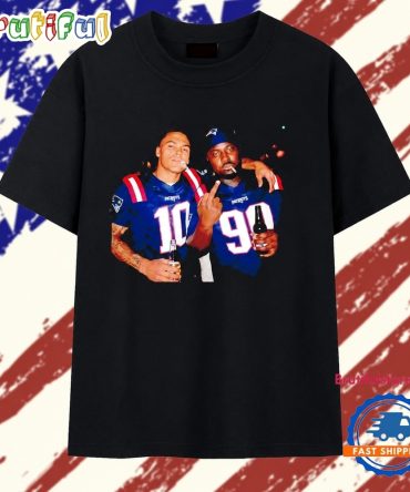 Mac Jones And Christian Barmore New England Patriots Players T Shirt