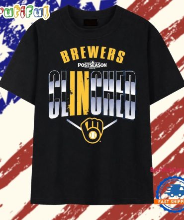 Milwaukee Brewers 2026 Postseason Clinched T Shirt