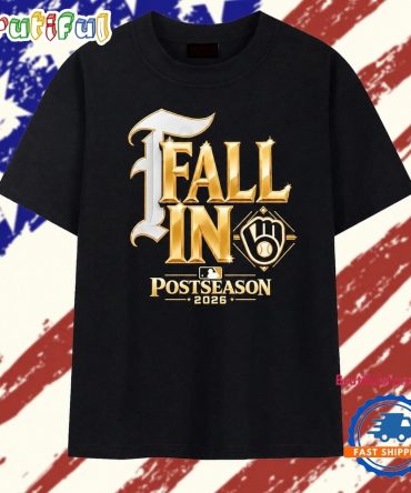 Milwaukee Brewers Fall In Postseason 2026 T Shirt