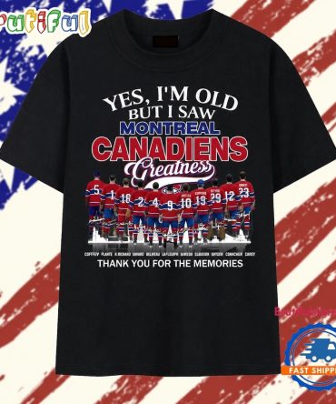 Montreal Canadiens Legends Greatness Vintage Hockey T Shirt