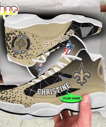 New Orleans Saints Nfl Personalized Jordan 13 Shoes  Gift For Fans Sport