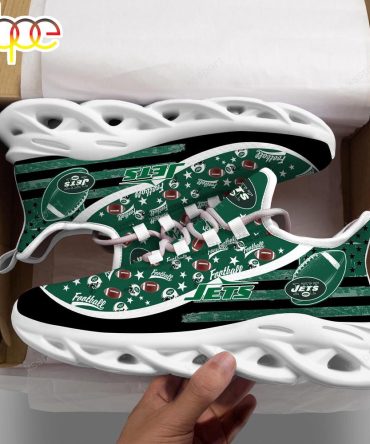 New York Jets Nfl Clunky Sport Max Soul Shoes New Design For Fans