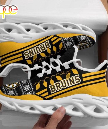 Nfl Boston Bruins X-Max Santa Claus Christmas Max Soul Shoes