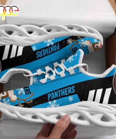 Nfl Carolina Panthers X-Max Reindeer Christmas Max Soul Shoes