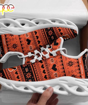 Nfl Cincinnati Bengals X-Max Patterns Christmas Max Soul Shoes