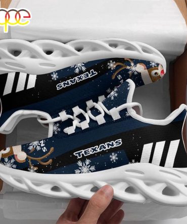 Nfl Houston Texans X-Max Reindeer Christmas Max Soul Shoes