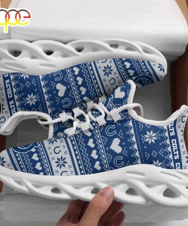 Nfl Indianapolis Colts X-Max Patterns Christmas Max Soul Shoes