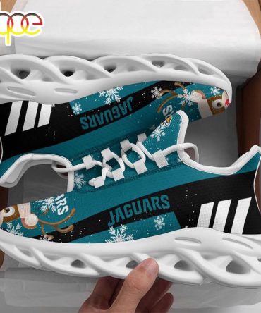 Nfl Jacksonville Jaguars X-Max Reindeer Christmas Max Soul Shoes