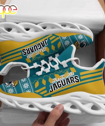 Nfl Jacksonville Jaguars X-Max Santa Claus Christmas Max Soul Shoes