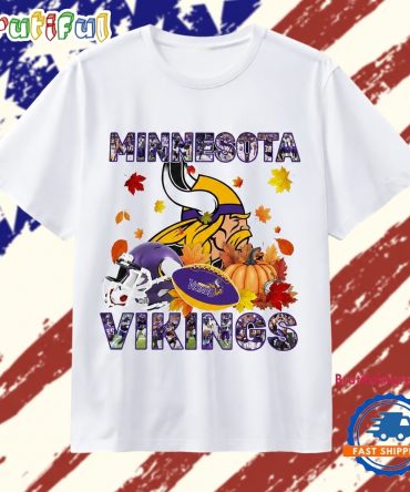 Nfl Minnesota Vikings Legend Player Autumn 2026 T Shirt