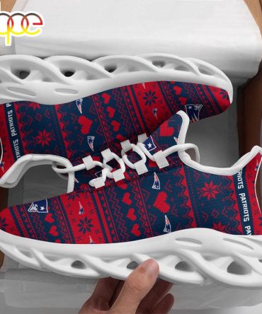 Nfl New England Patriots X-Max Patterns Max Soul Shoes Limited Edition