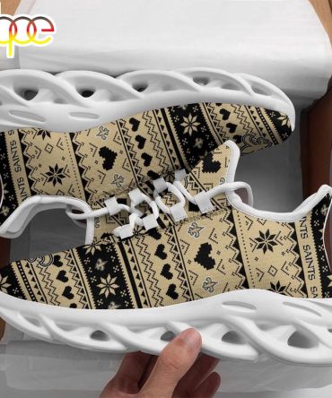Nfl New Orleans Saints X-Max Patterns Christmas Max Soul Shoes
