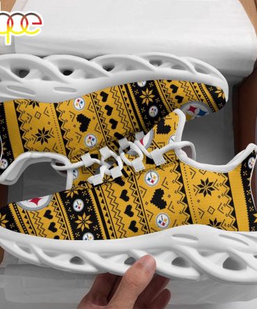 Nfl Pittsburgh Steelers X-Max Patterns Christmas Max Soul Shoes