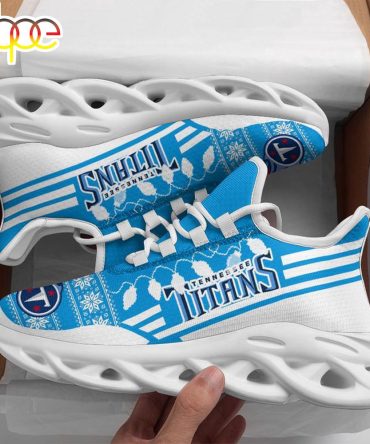 Nfl Tennessee Titans X-Max Santa Claus Christmas Max Soul Shoes