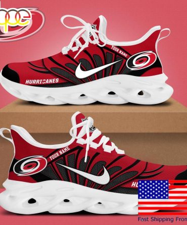 Nhl Carolina Hurricanes Hockey Logo Custom Name Max Soul Shoes , Hockey Shoes