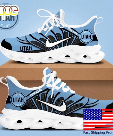 Nhl Utah Hockey Logo Custom Name Max Soul Shoes , Hockey Shoes