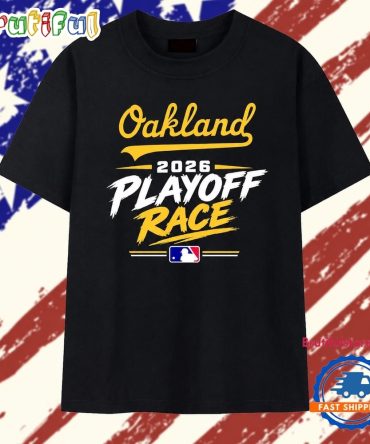 Oakland Athletics 2026 Playoff Race Baseball T Shirt