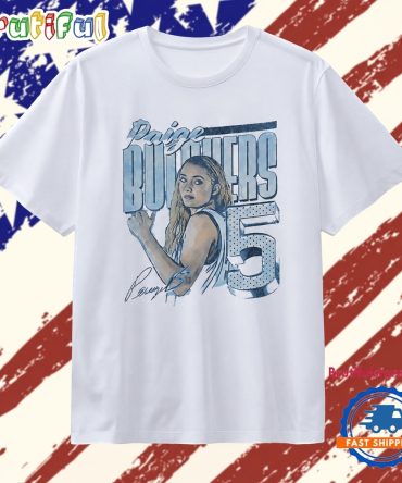 Paige Bueckers 5 Wnba Dallas Wings Signature Basketball T Shirt