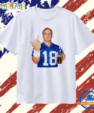Peyton Manning Indianapolis Colts 18 Nfl T Shirt