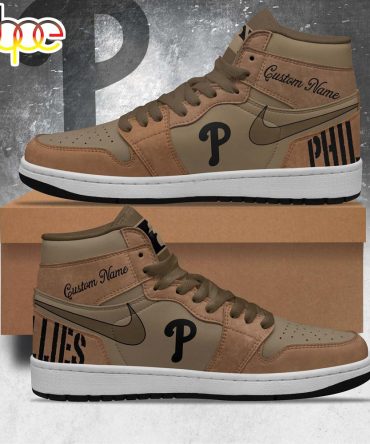 Philadelphia Phillies 2024 Armed Forces Day Aj1 Shoes