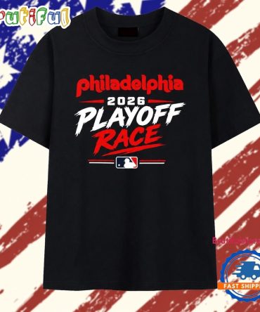 Philadelphia Phillies 2026 Playoff Race Baseball T Shirt