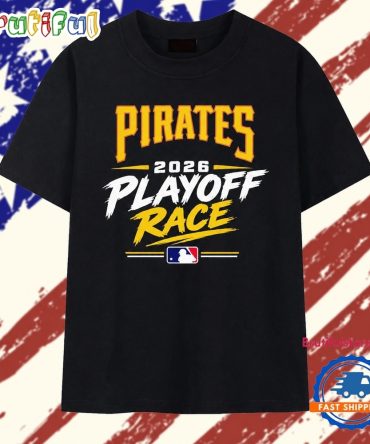 Pittsburgh Pirates 2026 Playoff Race Baseball T Shirt