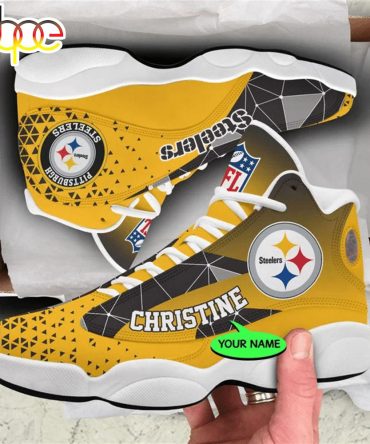 Pittsburgh Steelers Nfl Personalized Jordan 13 Shoes  Gift For Fans Sport