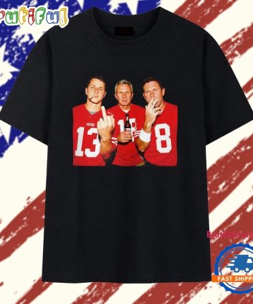 Purdy Joe Montana Steve Young Smoking T Shirt