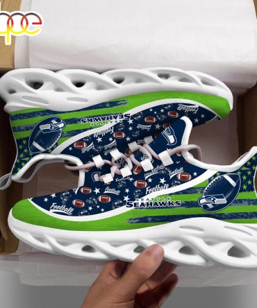 Seattle Seahawks Nfl Clunky Sport Max Soul Shoes New Design For Fans