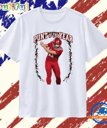 Sebastian Cheeks Wisconsin Badgers Football Number 11 Punt Of The Year T Shirt