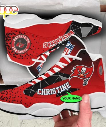 Tampa Bay Buccaneers Nfl Personalized Jordan 13 Shoes  Gift For Fans Sport