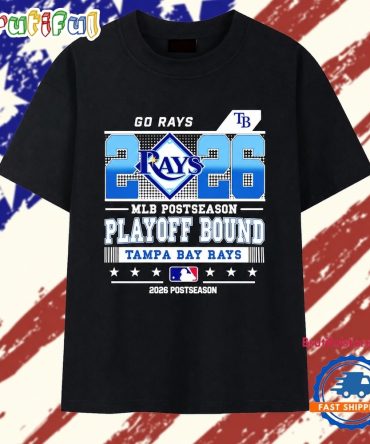 Tampa Bay Rays 2026 Mlb Postseason Playoff Bound T Shirt
