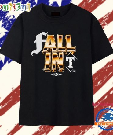 Texas Rangers Fall In Postseason 2024 Baseball T Shirt