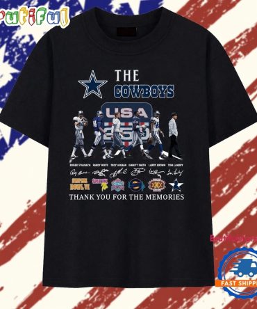 The Cowboys Legends Signatures Abbey Road Graphic T Shirt