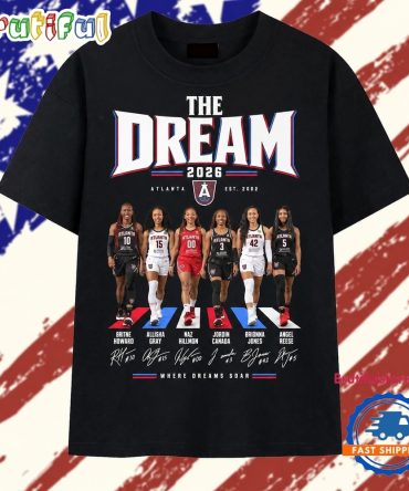 The Dream Atlanta 2026 Players Signatures Vintage T Shirt