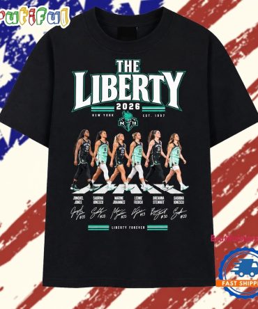The Liberty New York 2026 Liberty Forever Abbey Road Signatures T Shirt