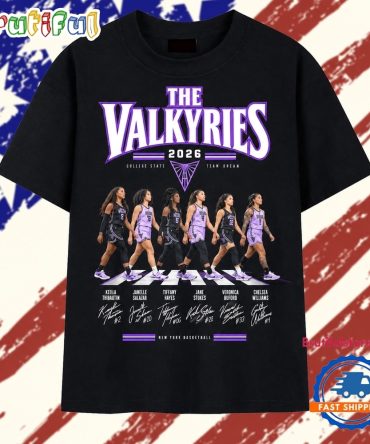 The Valkyries 2026 Abbey Road Signatures Vintage T Shirt