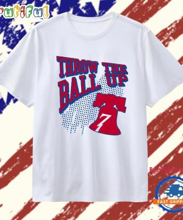 Throw The Ball Up Philadelphia 76Ers Nba T Shirt