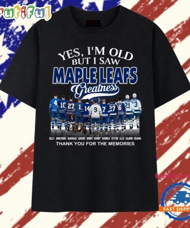 Toronto Maple Leafs Legends Greatness Vintage Hockey T Shirt
