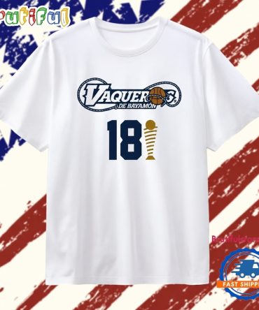 Vaqueros De Bayamon 18 Championship Bsn T Shirt