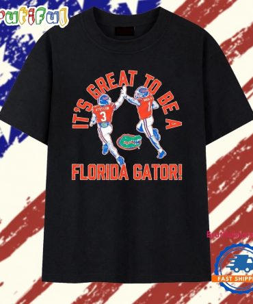 Vernell Brown Iii And Bailey Stockton High Five Florida Gators It’S Great To Be A Fg T Shirt
