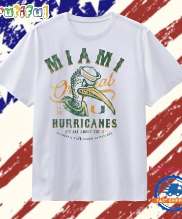 Vintage Miami Hurricanes It’S All About The U 1925 T Shirt