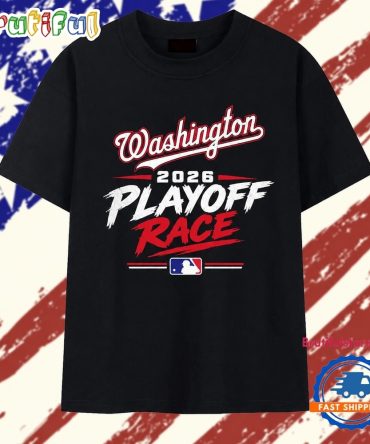 Washington Nationals 2026 Playoff Race Baseball T Shirt